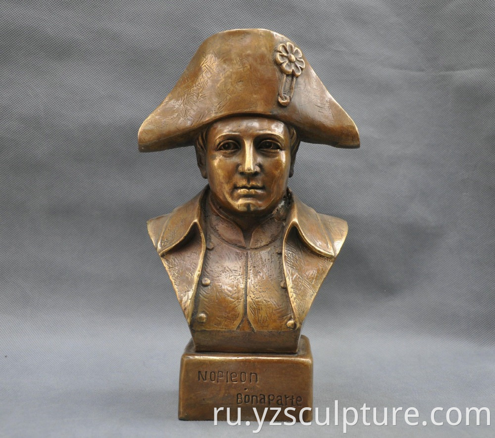 Napoleon bronze bust